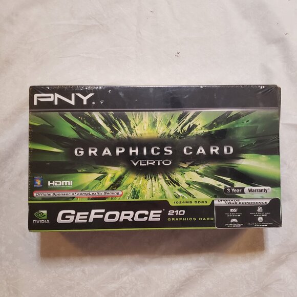 BRAND NEW PNY NVIDIA GeForce 210 Video Graphics Card - Picture 1 of 14